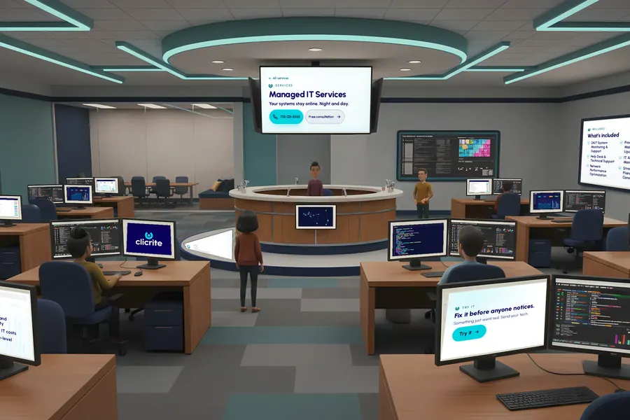 Inside clicrite: the Help Desk team at work